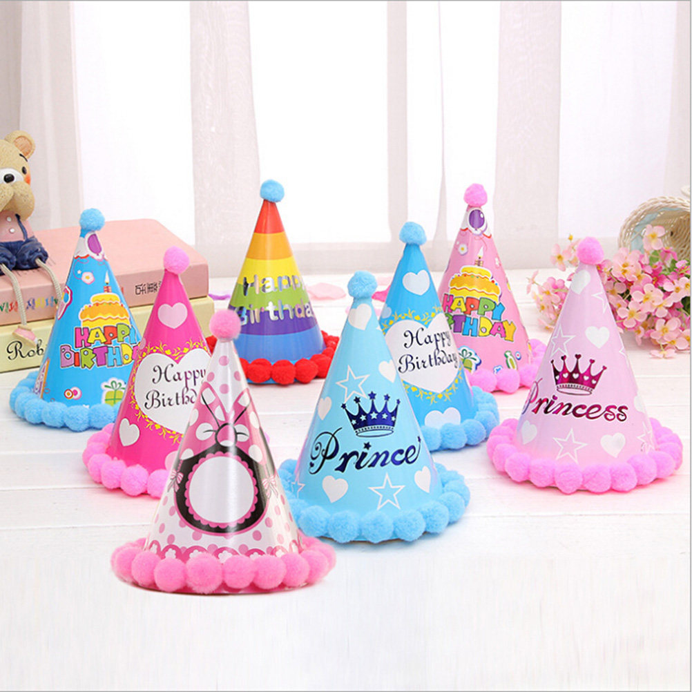 Party Hat Cone - 12 sztuk – kapelusze na przyjęcie