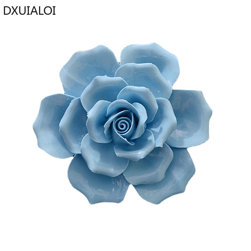 1 szt. Ceramiczne naklejki ści – Flower Wall Panel recenzja i cena