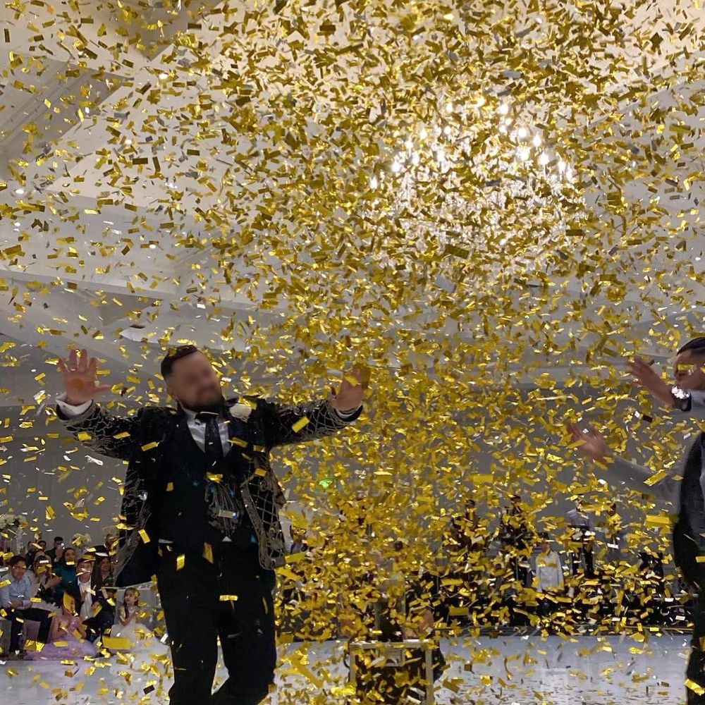 1kg/partia Prostokątne Konfett – Confetti Cannon Tube recenzja i cena