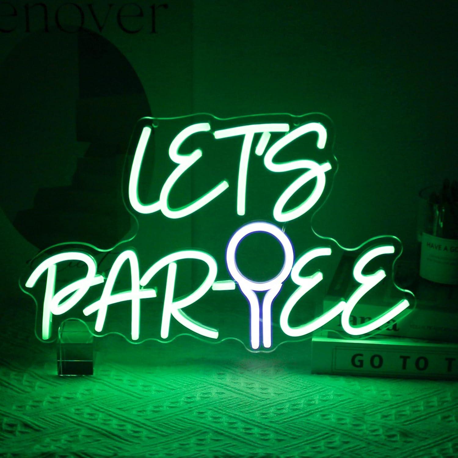 Let's Par Tee Neonowa Tabliczk – Neon Sign Party recenzja i cena